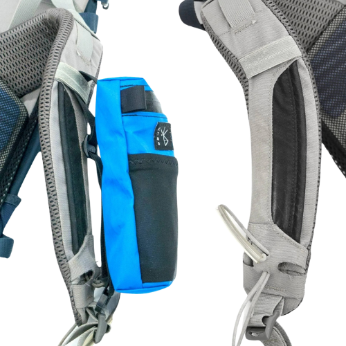 Zippered Shoulder Strap Pocket by Chicken Tramper Gear