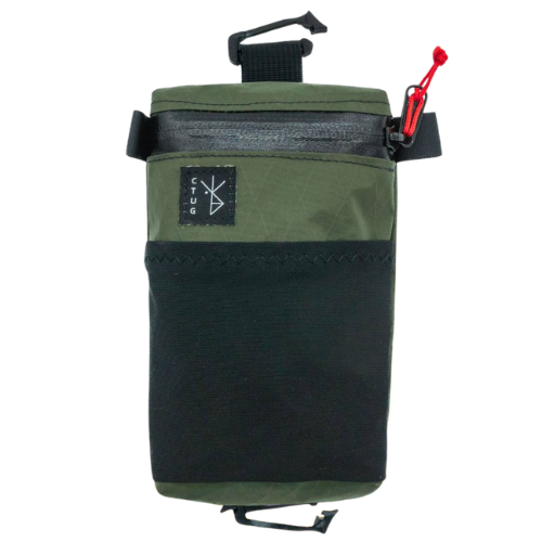 Zippered Shoulder Strap Pocket by Chicken Tramper Gear