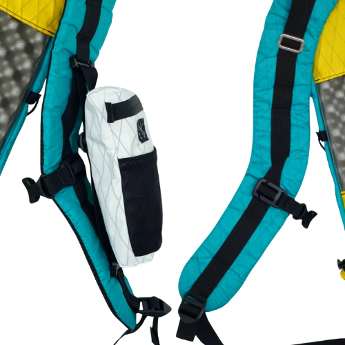 Zippered Shoulder Strap Pocket by Chicken Tramper Gear